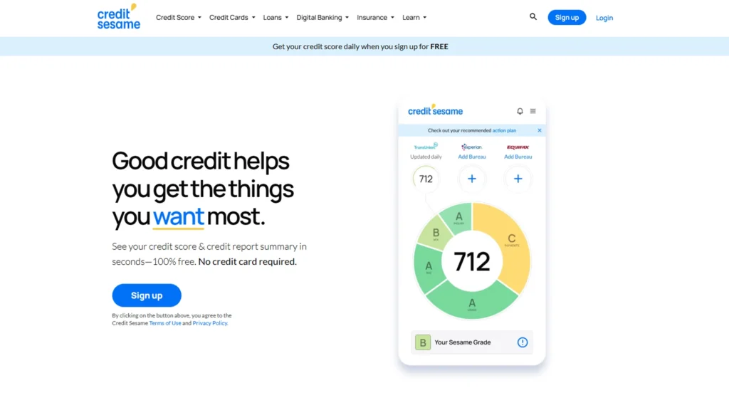 Free Credit Score Websites