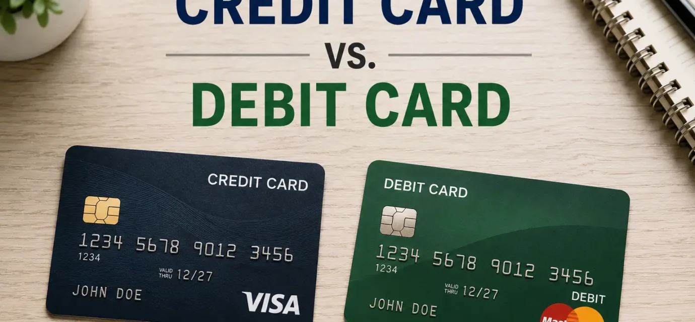 Credit Card vs. Debit Card