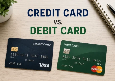 Credit Card vs. Debit Card