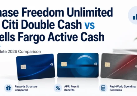 chase freedom unlimited vs citi double cash vs wells fargo active cash